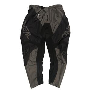 O'Neal Element Motocross Racing Pants Sz 36 Black Gray Adult Dirt Bike MotoX